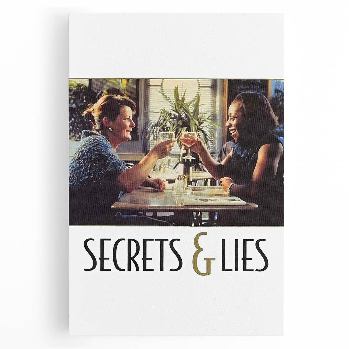 Secrets & Lies 1990s Vintage Movie Poster | Classic 90s Film Art