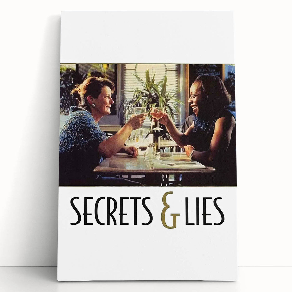 Secrets & Lies 1990s Vintage Movie Poster | Classic 90s Film Art