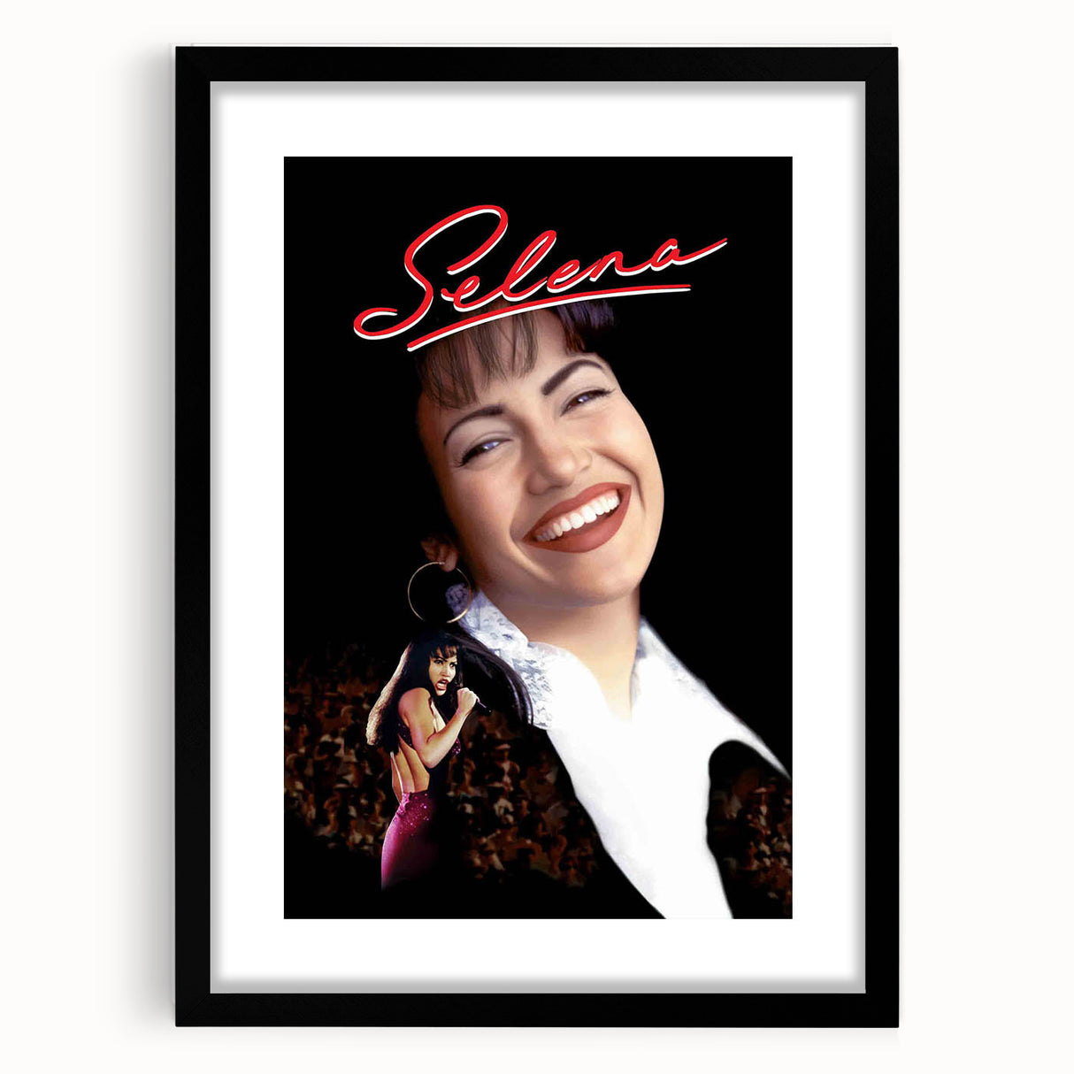 Selena 1990s Vintage Movie Poster | Classic 90s Film Art