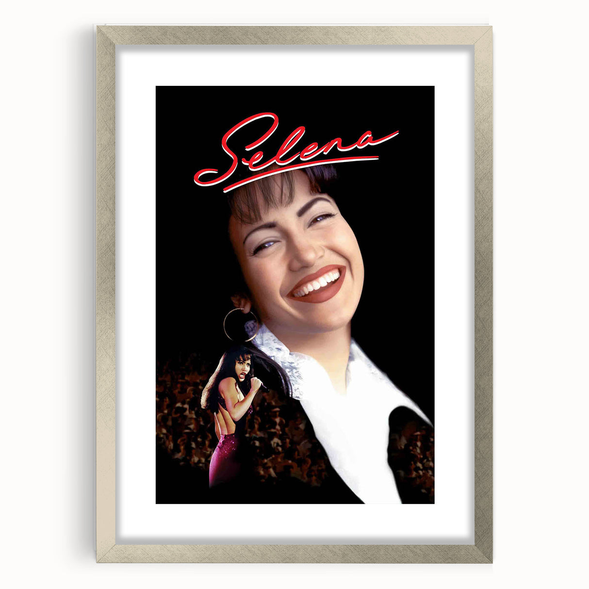 Selena 1990s Vintage Movie Poster | Classic 90s Film Art