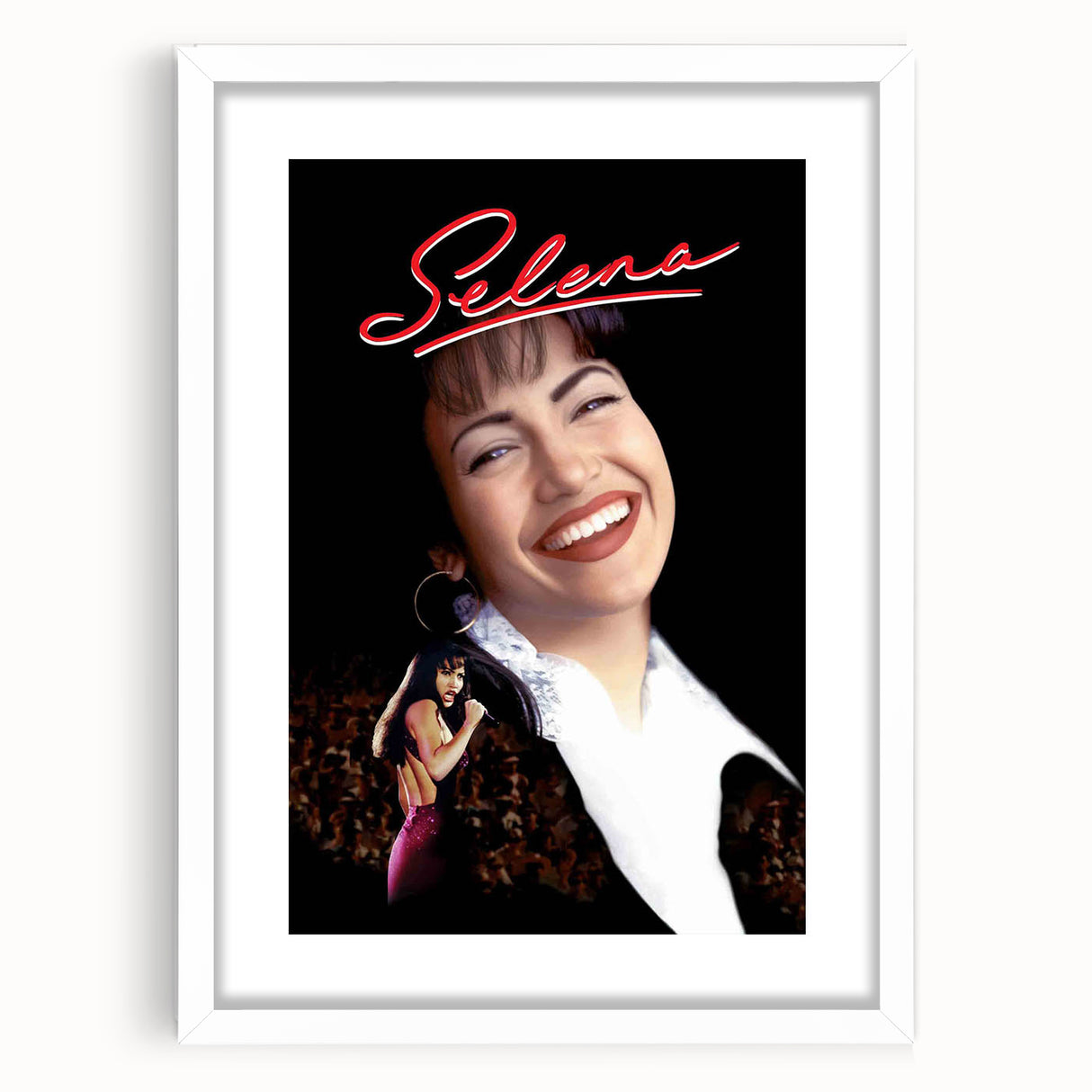 Selena 1990s Vintage Movie Poster | Classic 90s Film Art