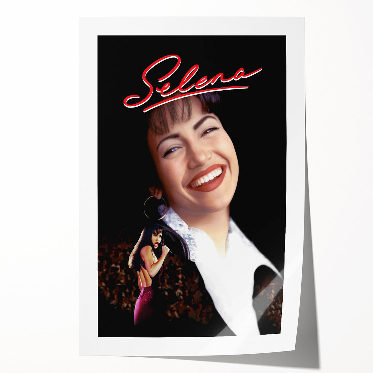Selena 1990s Vintage Movie Poster | Classic 90s Film Art