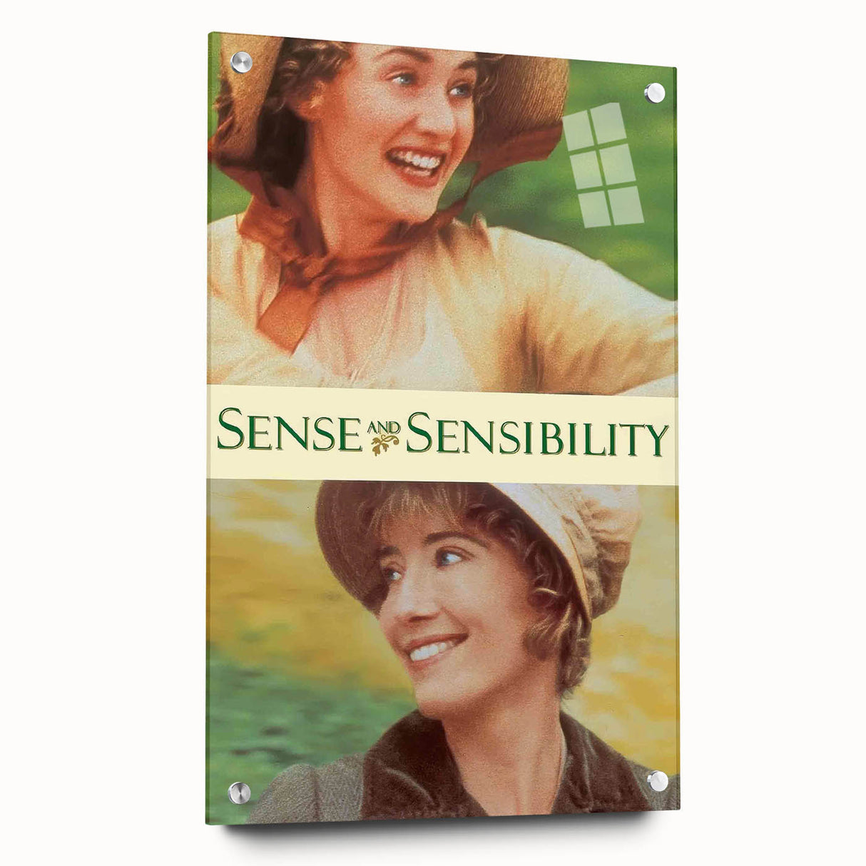 Sense and Sensibility 1990s Vintage Movie Poster | Classic 90s Film Art
