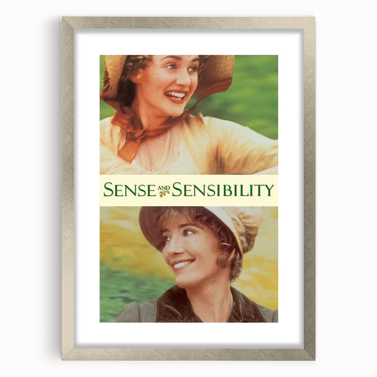 Sense and Sensibility 1990s Vintage Movie Poster | Classic 90s Film Art