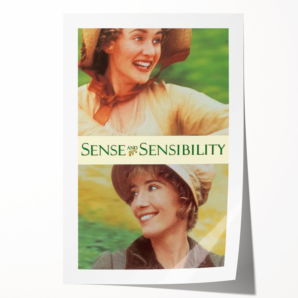 Sense and Sensibility 1990s Vintage Movie Poster | Classic 90s Film Art