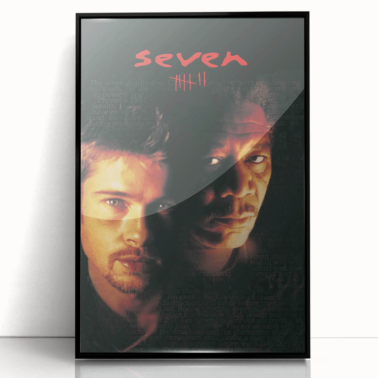 Se7en 1990s Vintage Movie Poster | Classic 90s Film Art