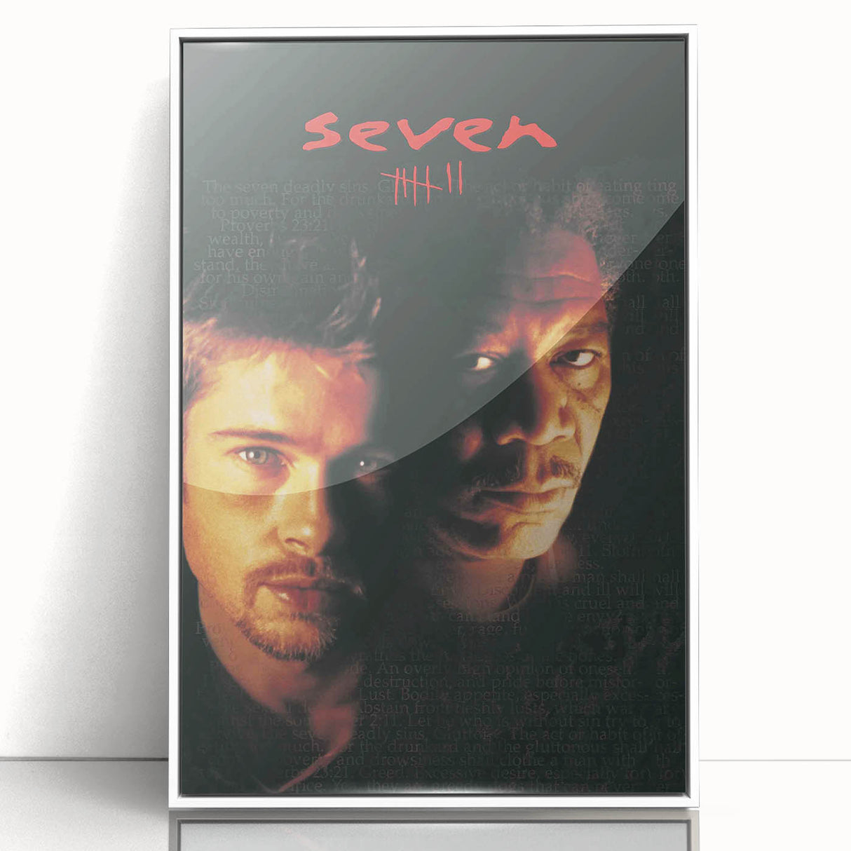 Se7en 1990s Vintage Movie Poster | Classic 90s Film Art