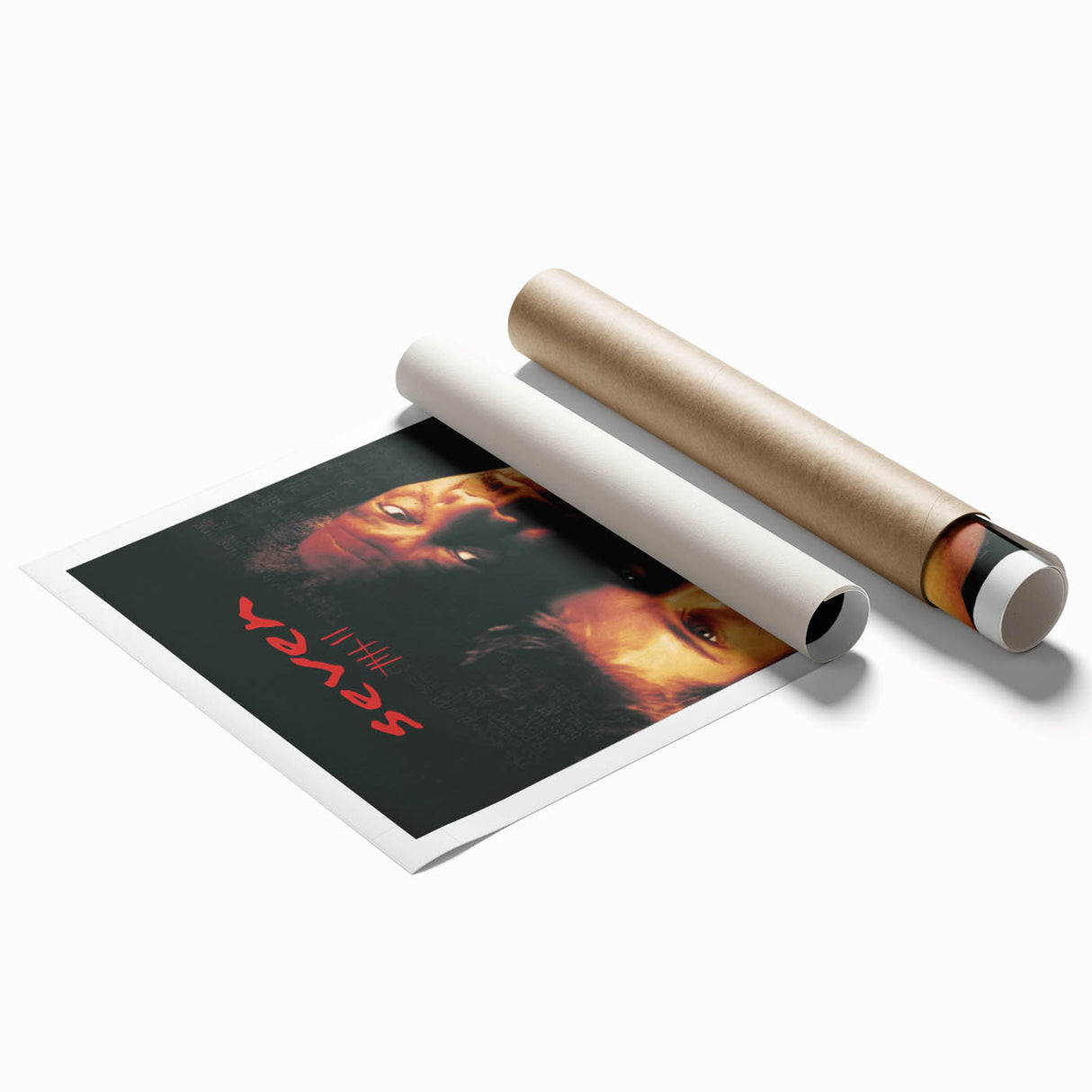 Se7en 1990s Vintage Movie Poster | Classic 90s Film Art