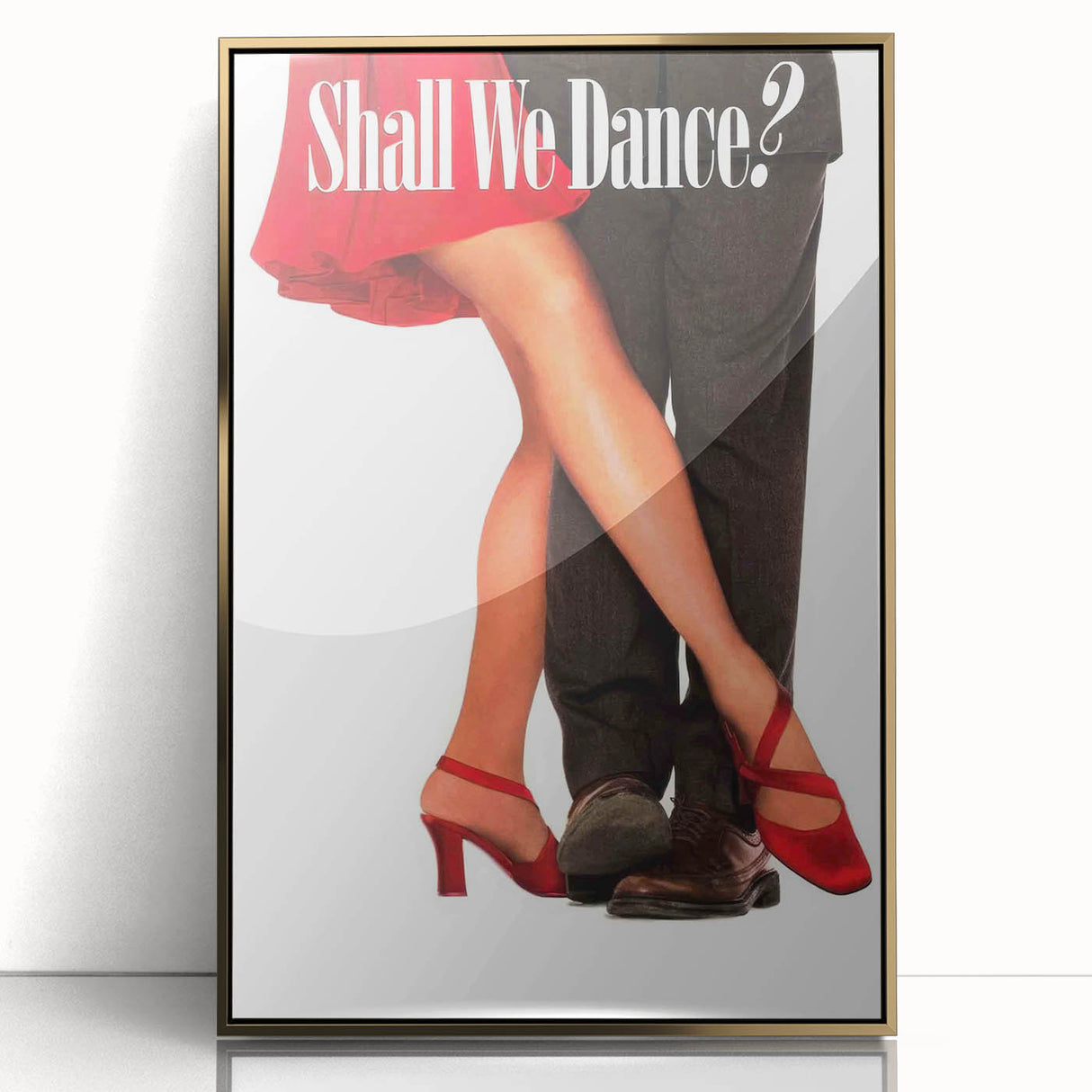 1990s Vintage Movie Poster – Shall We Dance? Classic 90s Film Art