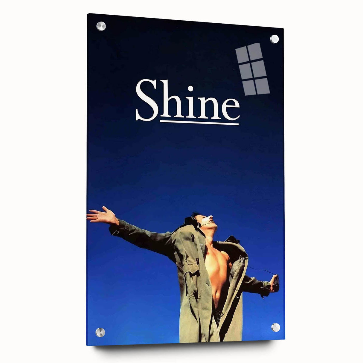 1990s Vintage Movie Poster – Shine Retro 1990s Movie Print