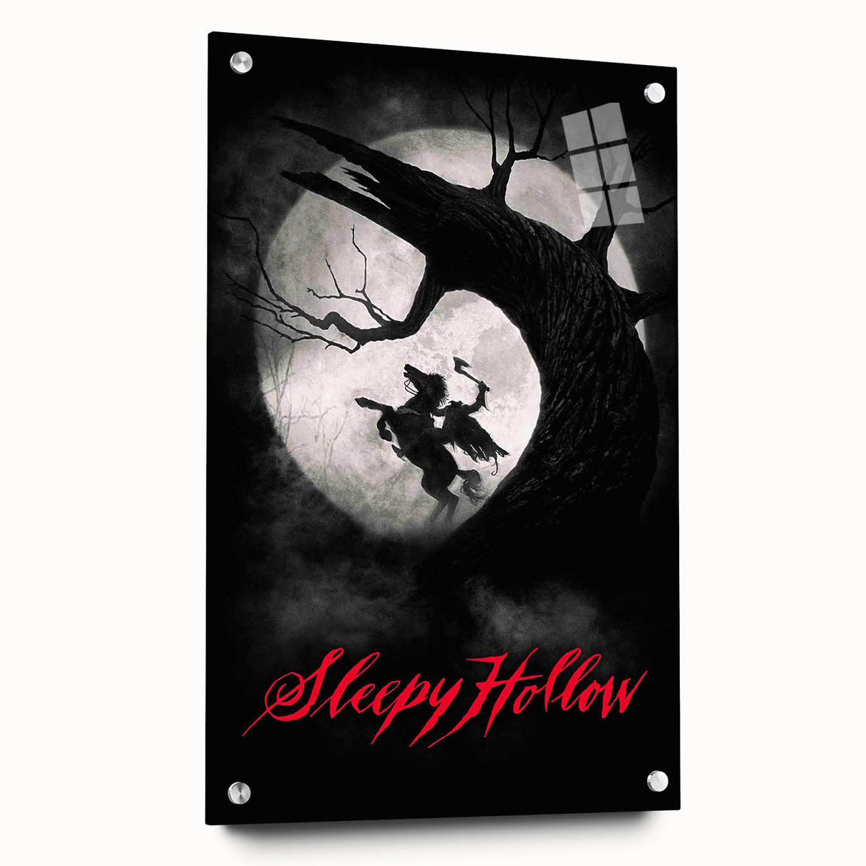 1990s Vintage Movie Poster – Sleepy Hollow Iconic 90s Film Poster