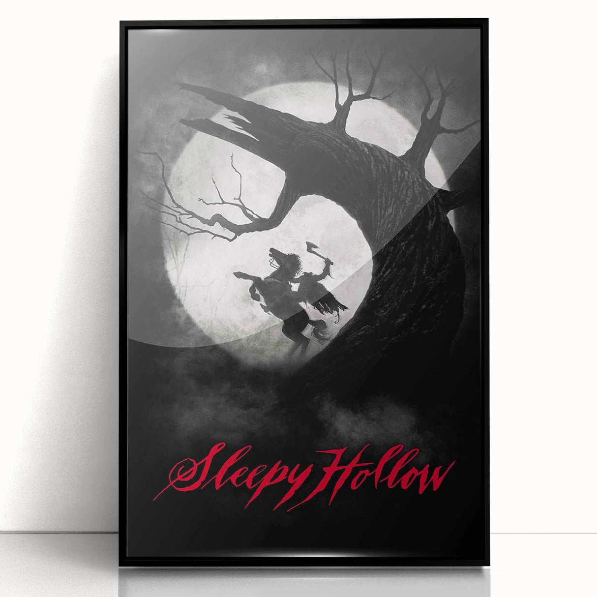 1990s Vintage Movie Poster – Sleepy Hollow Iconic 90s Film Poster