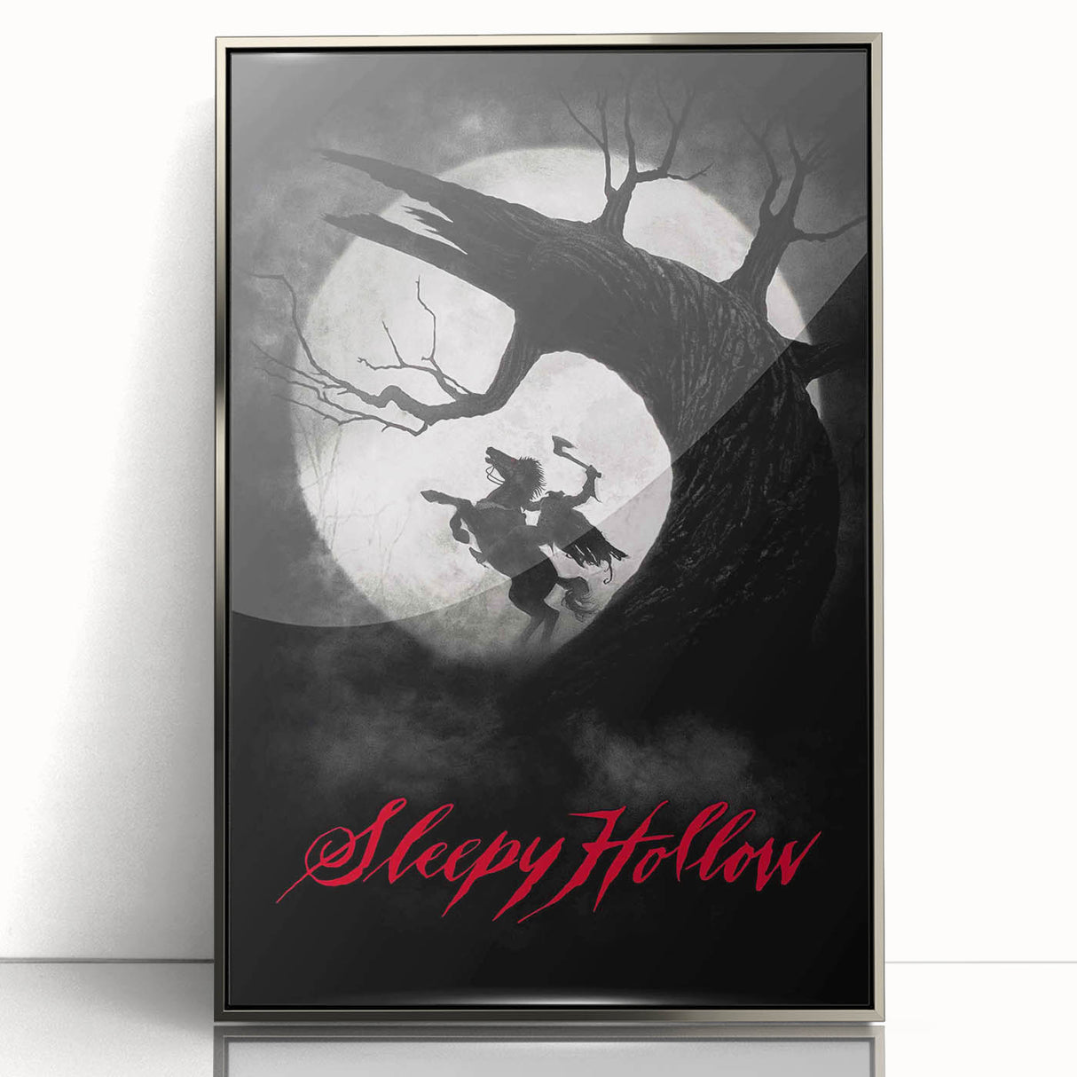 1990s Vintage Movie Poster – Sleepy Hollow Iconic 90s Film Poster