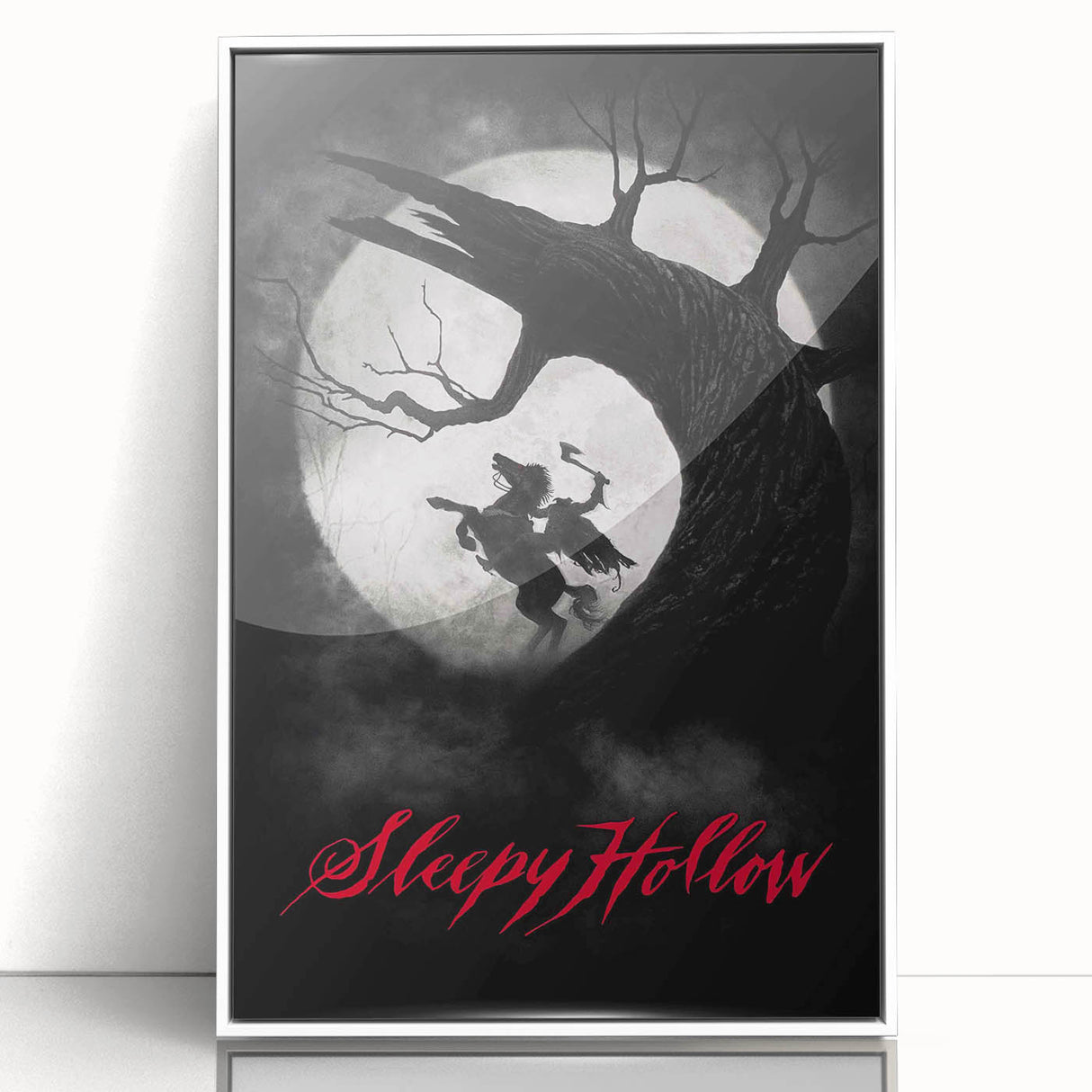 1990s Vintage Movie Poster – Sleepy Hollow Iconic 90s Film Poster