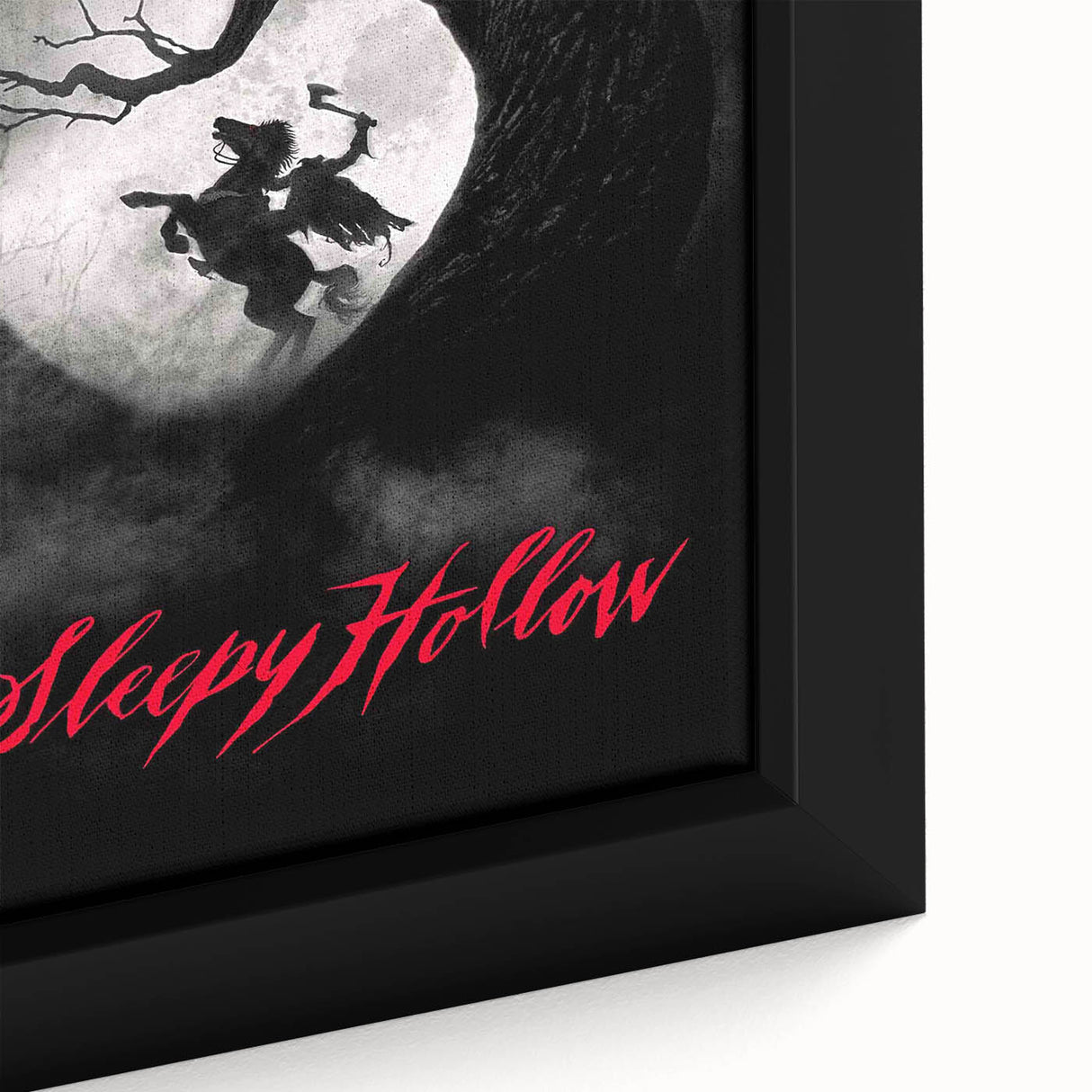 1990s Vintage Movie Poster – Sleepy Hollow Iconic 90s Film Poster