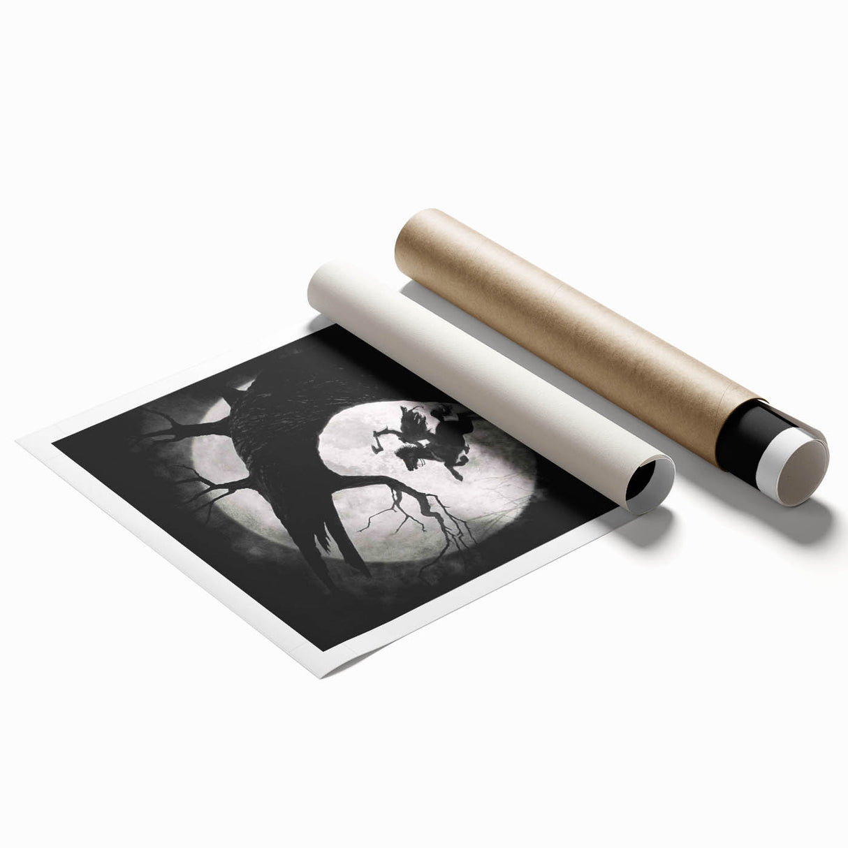 1990s Vintage Movie Poster – Sleepy Hollow Iconic 90s Film Poster