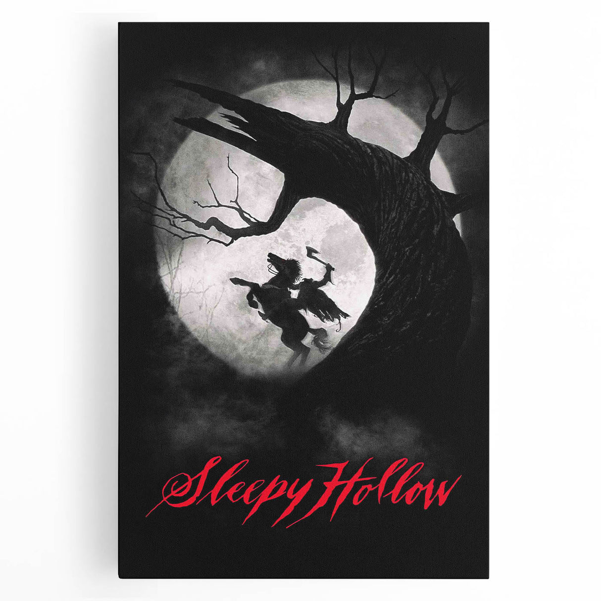 1990s Vintage Movie Poster – Sleepy Hollow Iconic 90s Film Poster