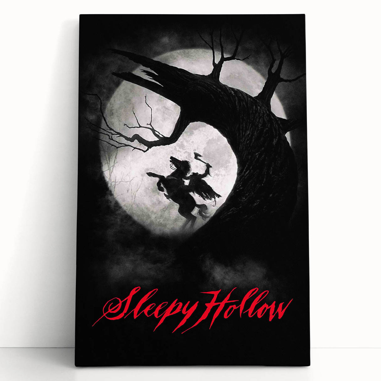 1990s Vintage Movie Poster – Sleepy Hollow Iconic 90s Film Poster