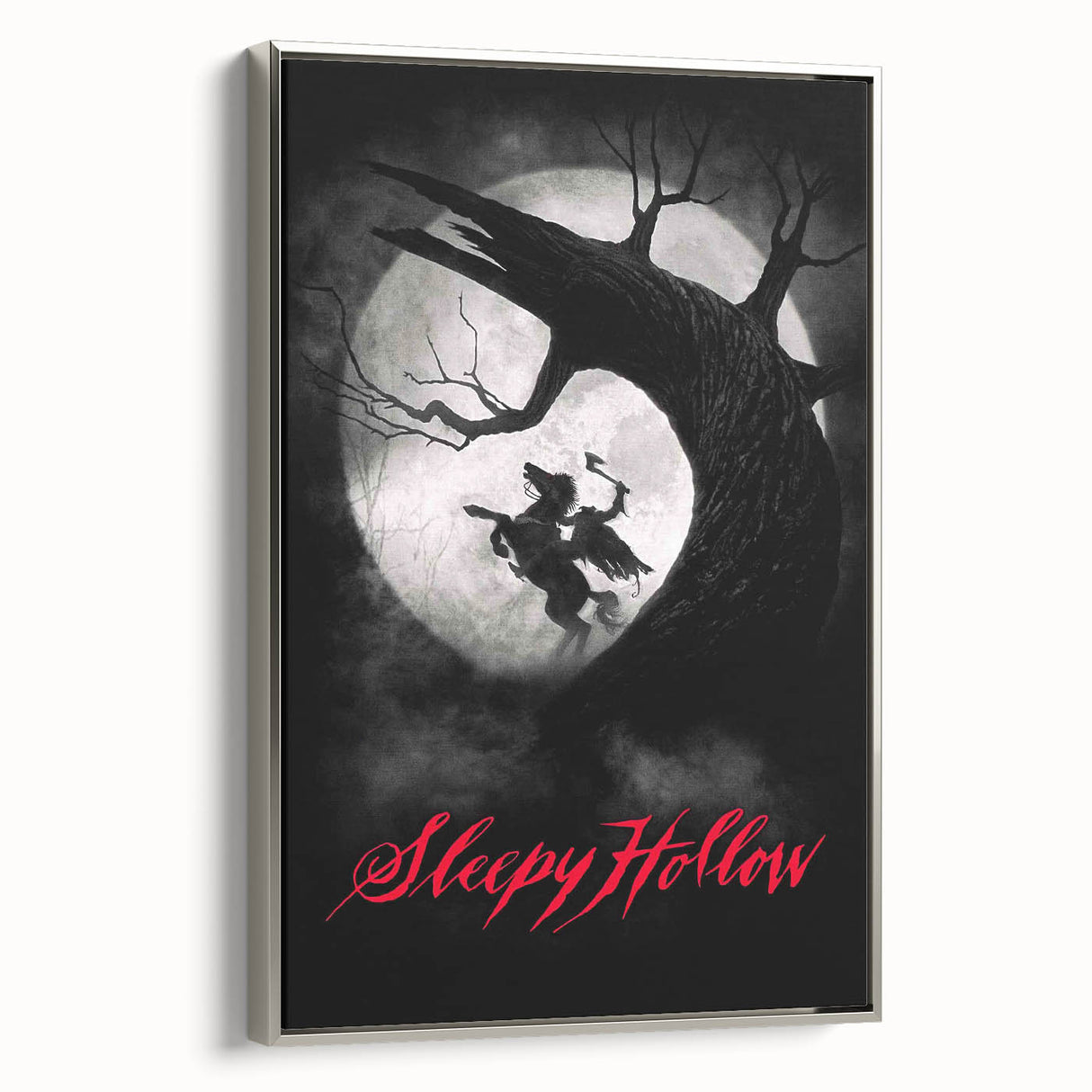 1990s Vintage Movie Poster – Sleepy Hollow Iconic 90s Film Poster