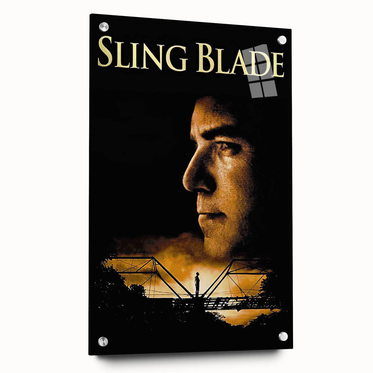 1990s Vintage Movie Poster – Sling Blade Classic 90s Film Art