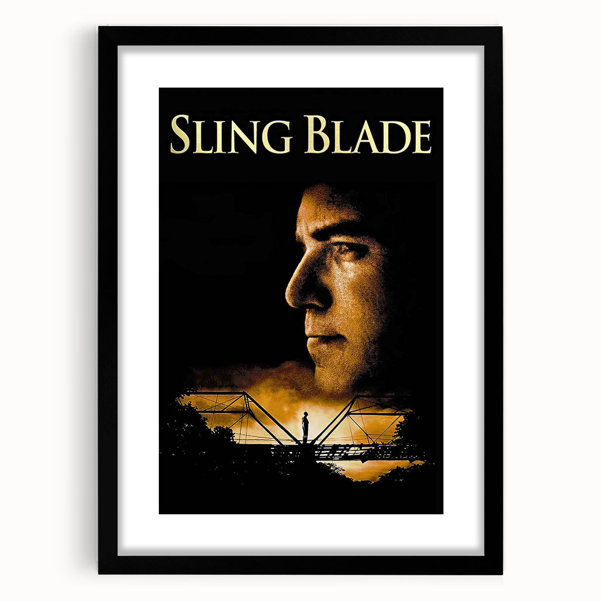 1990s Vintage Movie Poster – Sling Blade Classic 90s Film Art