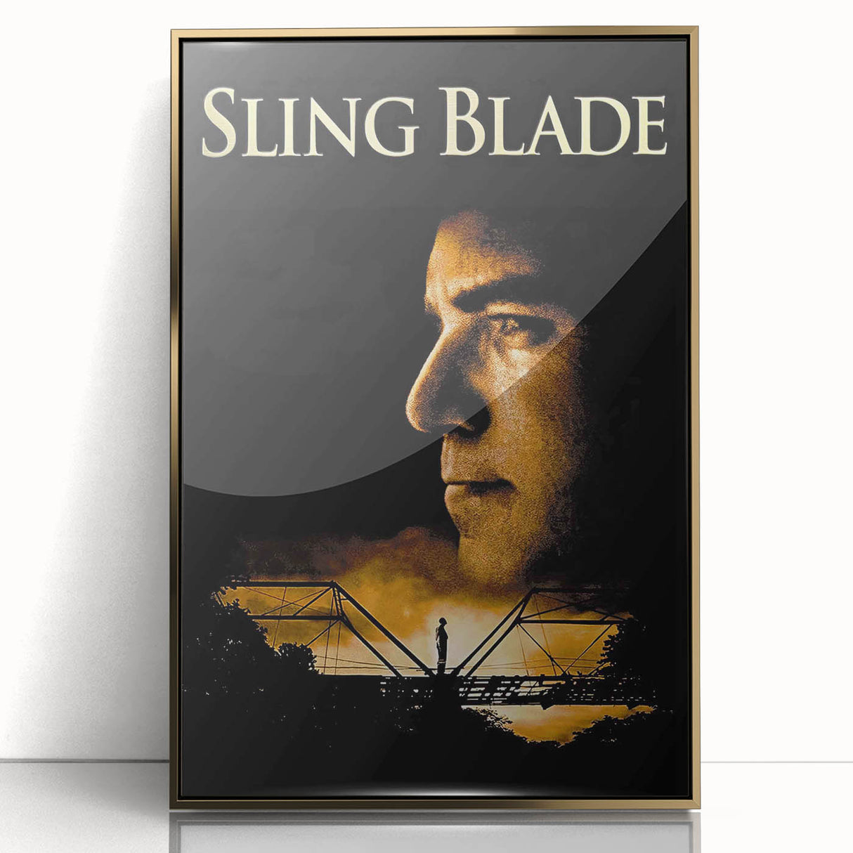 1990s Vintage Movie Poster – Sling Blade Classic 90s Film Art