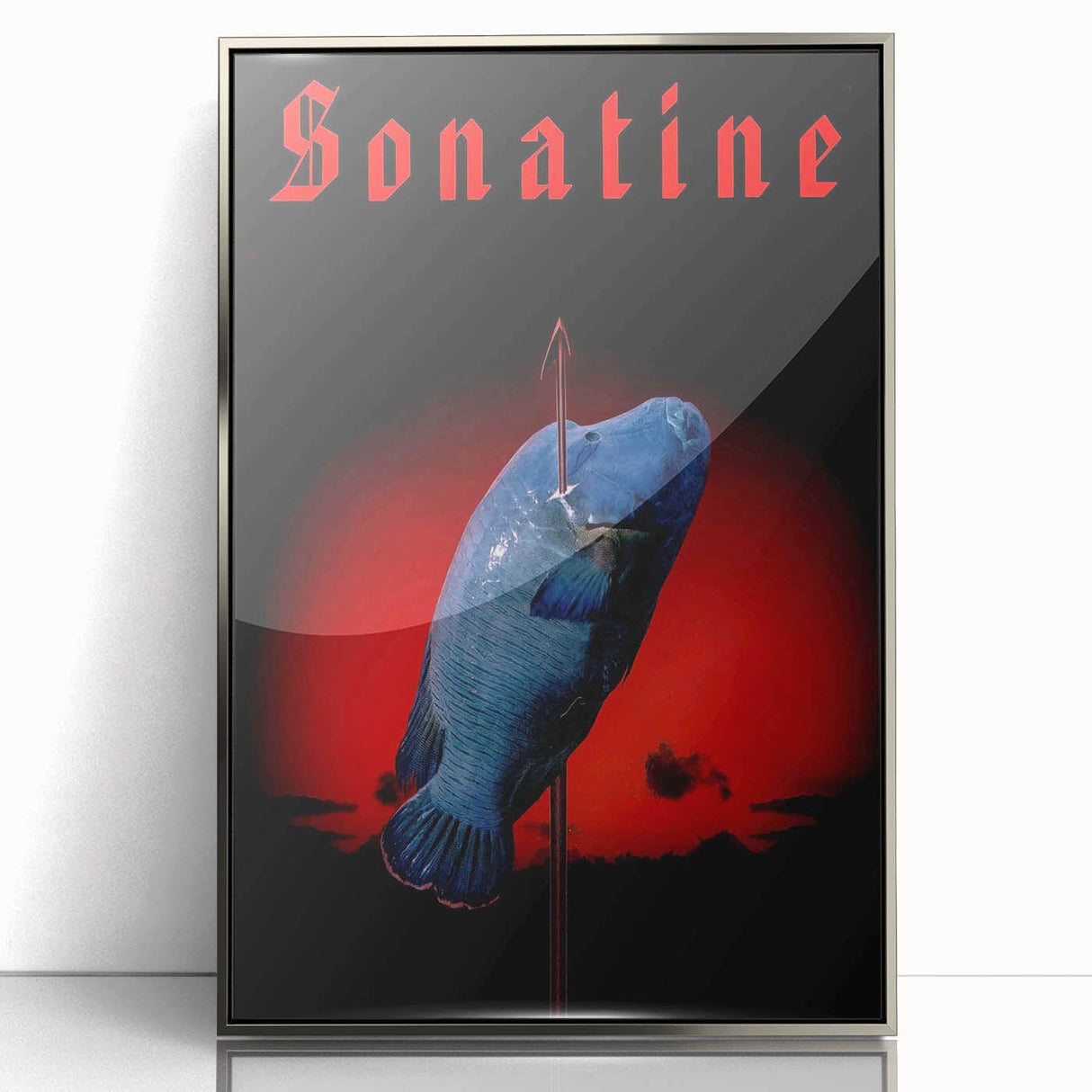 1990s Vintage Movie Poster – Sonatine Retro 1990s Movie Print