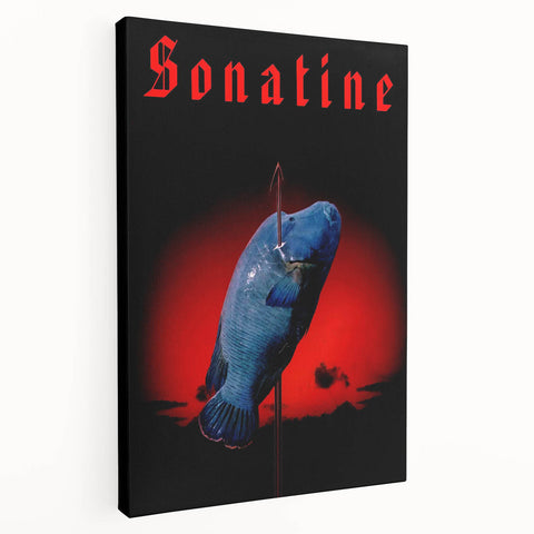 1990s Vintage Movie Poster – Sonatine Retro 1990s Movie Print