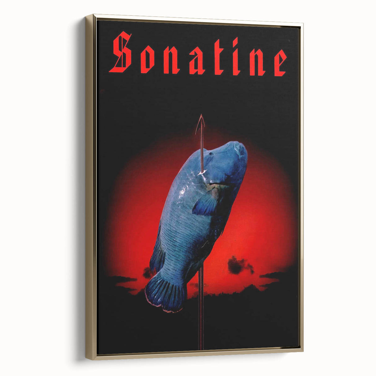 1990s Vintage Movie Poster – Sonatine Retro 1990s Movie Print