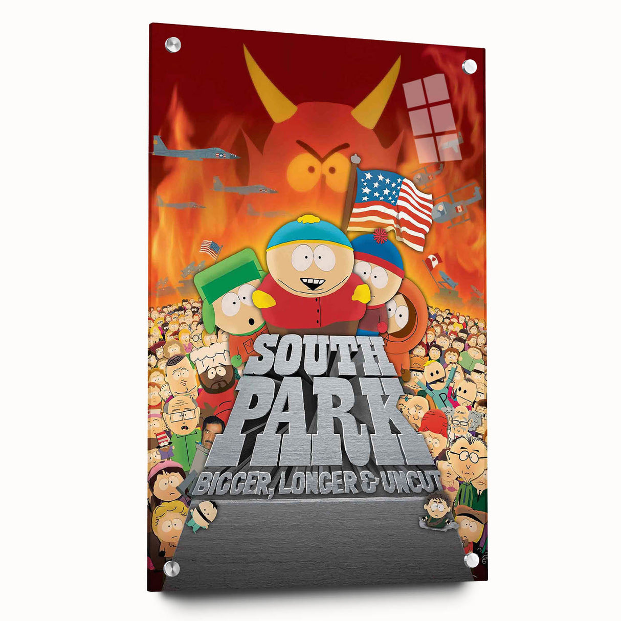 1990s Vintage Movie Poster – South Park Retro 1990s Movie Print