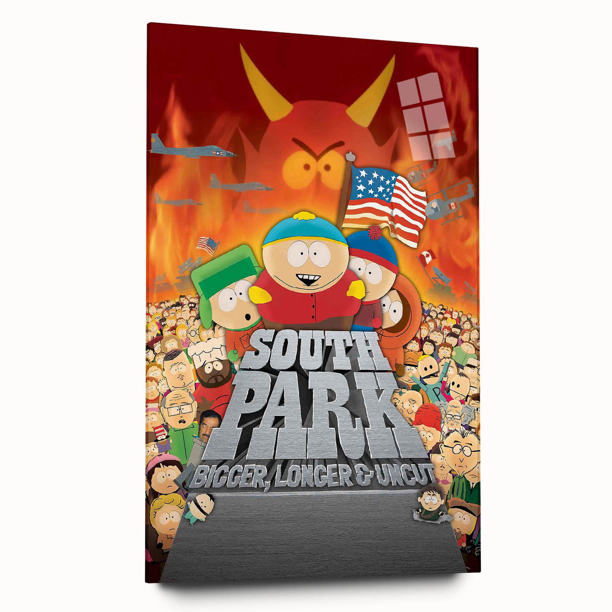 1990s Vintage Movie Poster – South Park Retro 1990s Movie Print