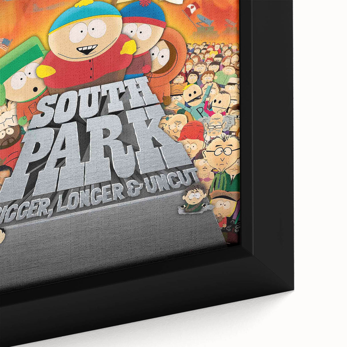 1990s Vintage Movie Poster – South Park Retro 1990s Movie Print