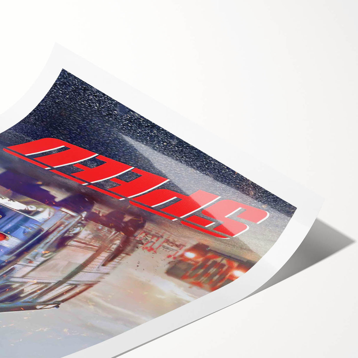 1990s Vintage Movie Poster – Speed Iconic 90s Film Poster