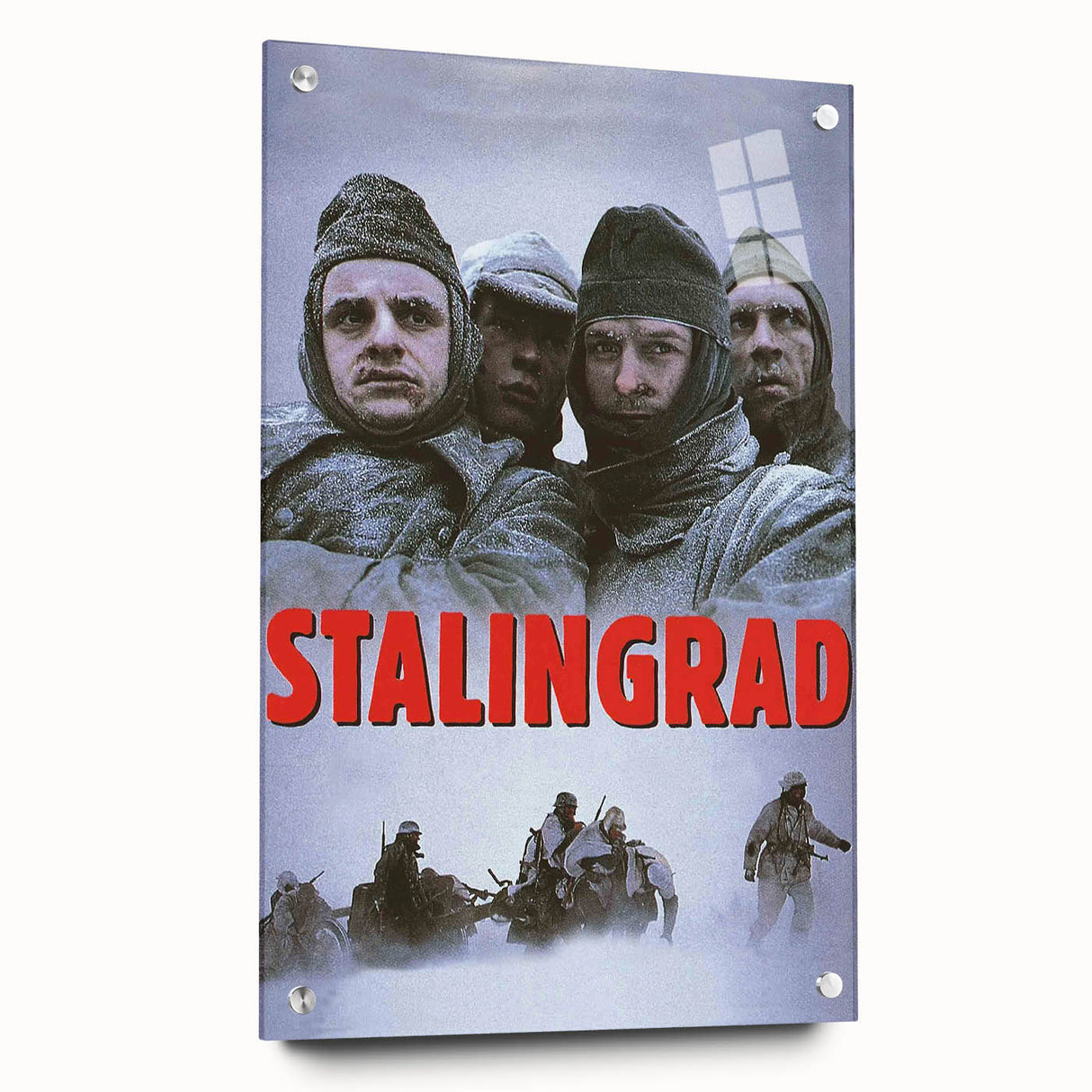 1990s Vintage Movie Poster – Stalingrad Classic 90s Film Art