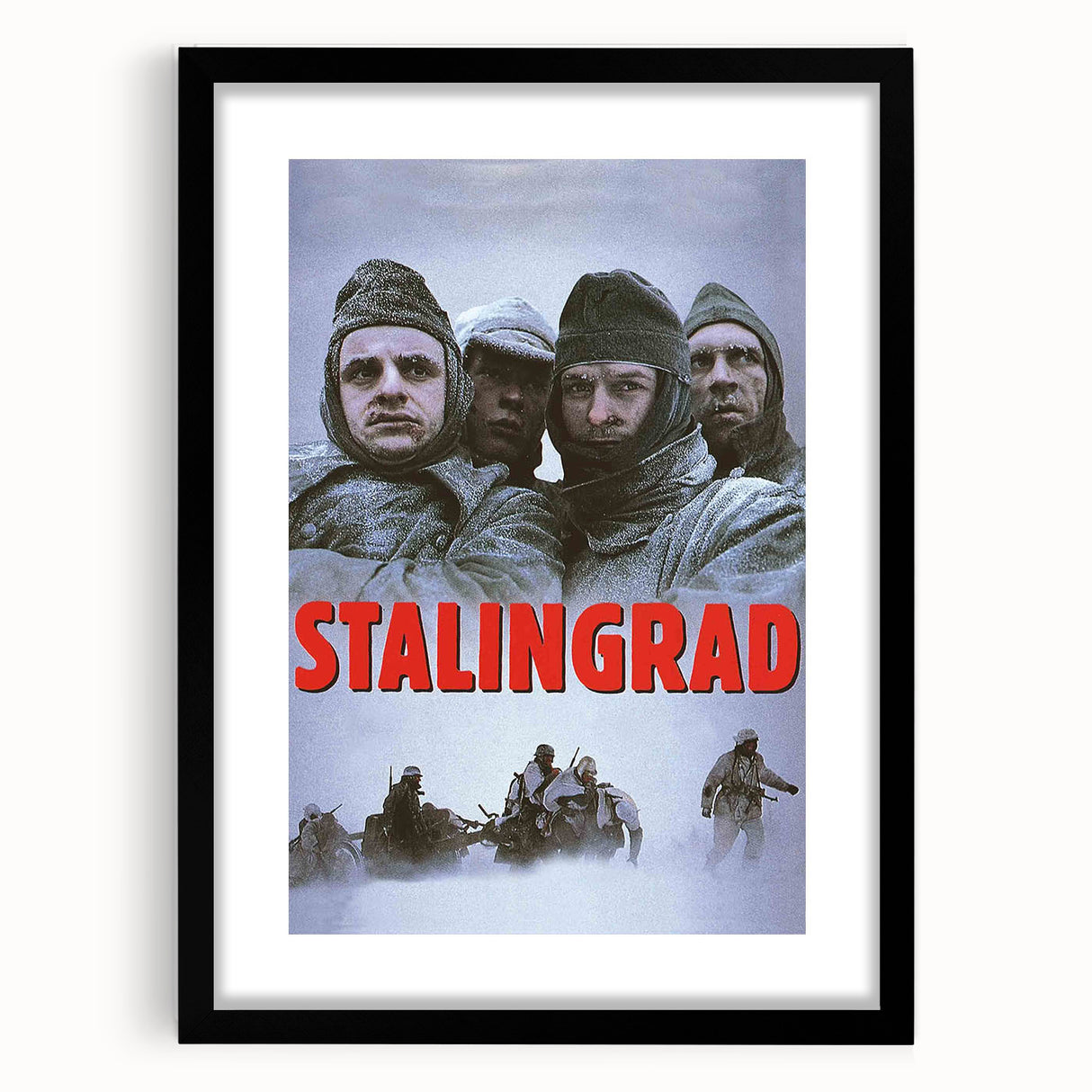 1990s Vintage Movie Poster – Stalingrad Classic 90s Film Art
