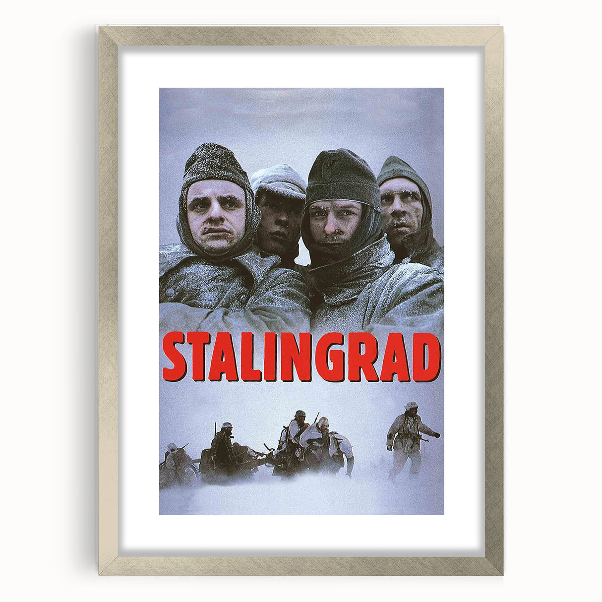1990s Vintage Movie Poster – Stalingrad Classic 90s Film Art