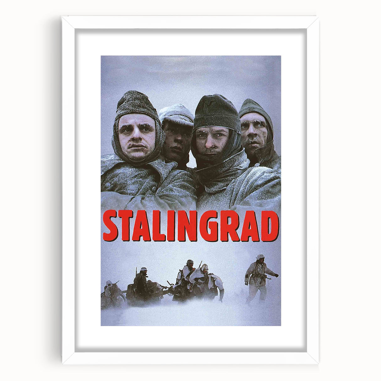 1990s Vintage Movie Poster – Stalingrad Classic 90s Film Art