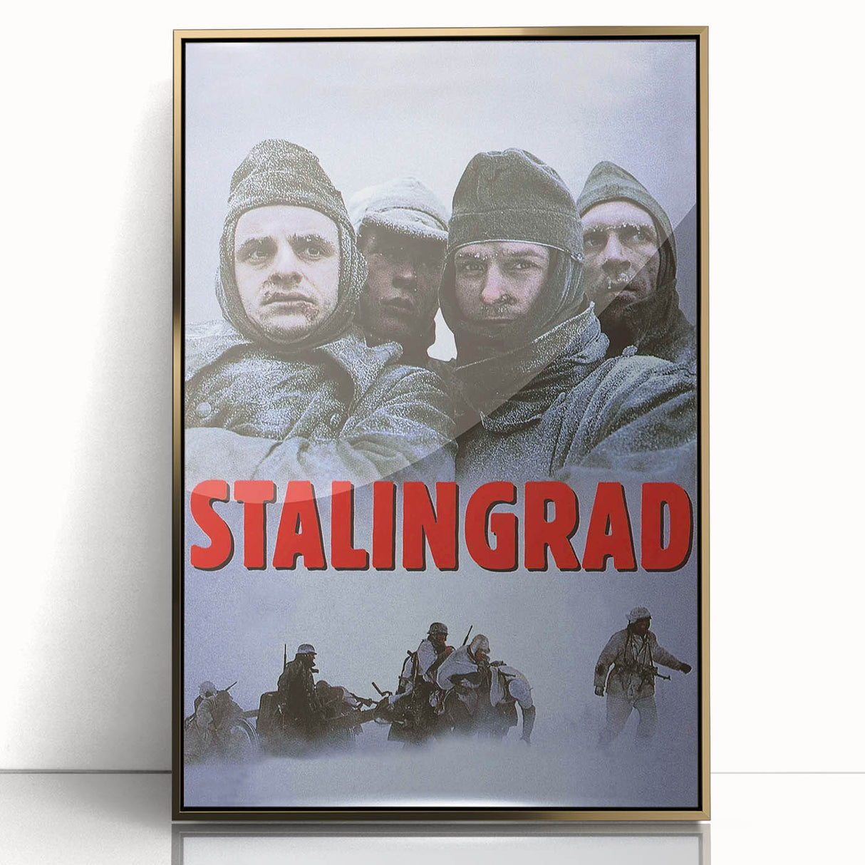 1990s Vintage Movie Poster – Stalingrad Classic 90s Film Art