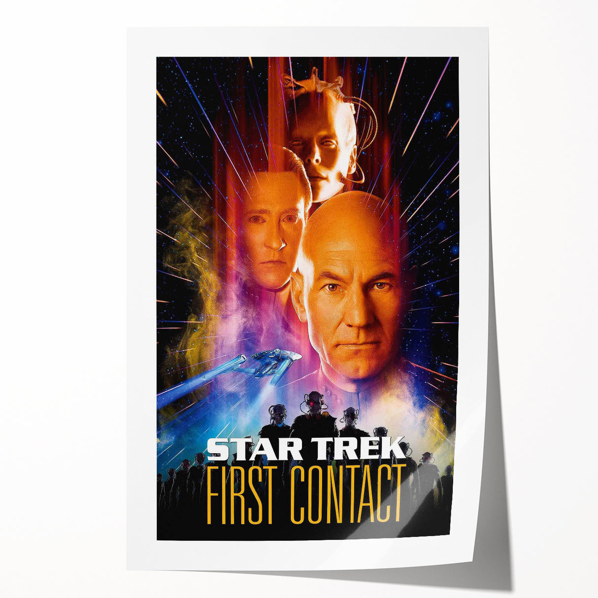 Classic 90s Film Art - 1990s Vintage Movie Poster - Retro Sci-Fi Print