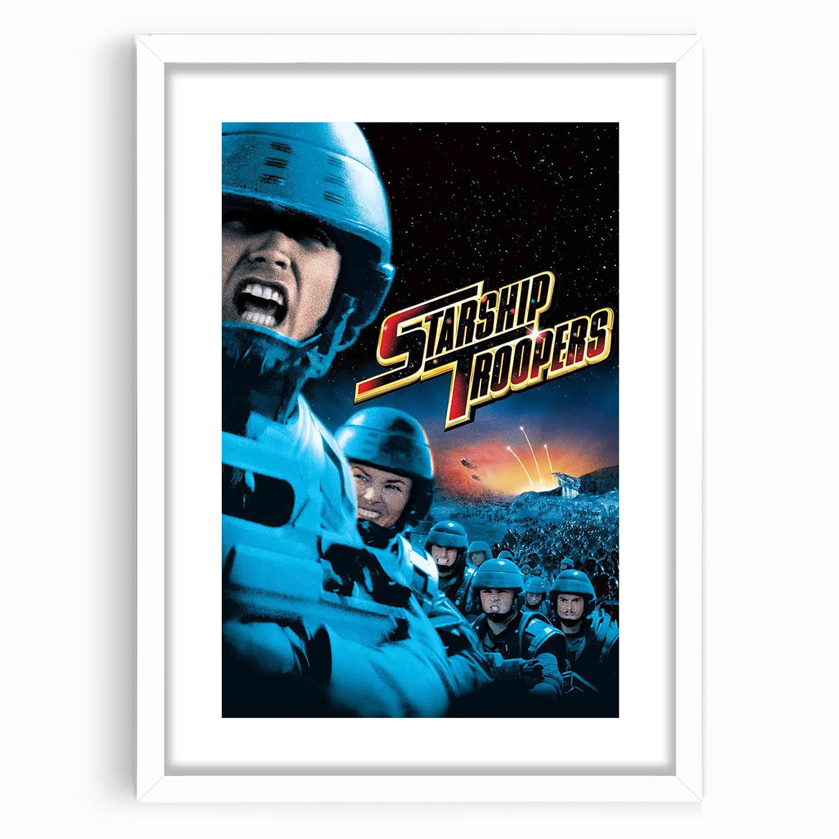 1990s Vintage Movie Poster - Classic 90s Film Art - Retro Sci-Fi Print