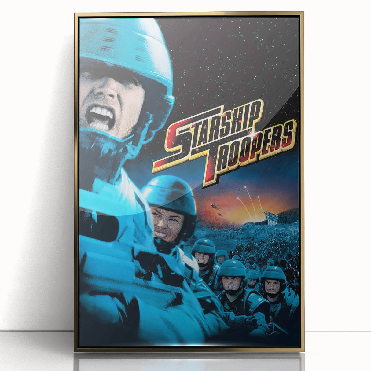 1990s Vintage Movie Poster - Classic 90s Film Art - Retro Sci-Fi Print