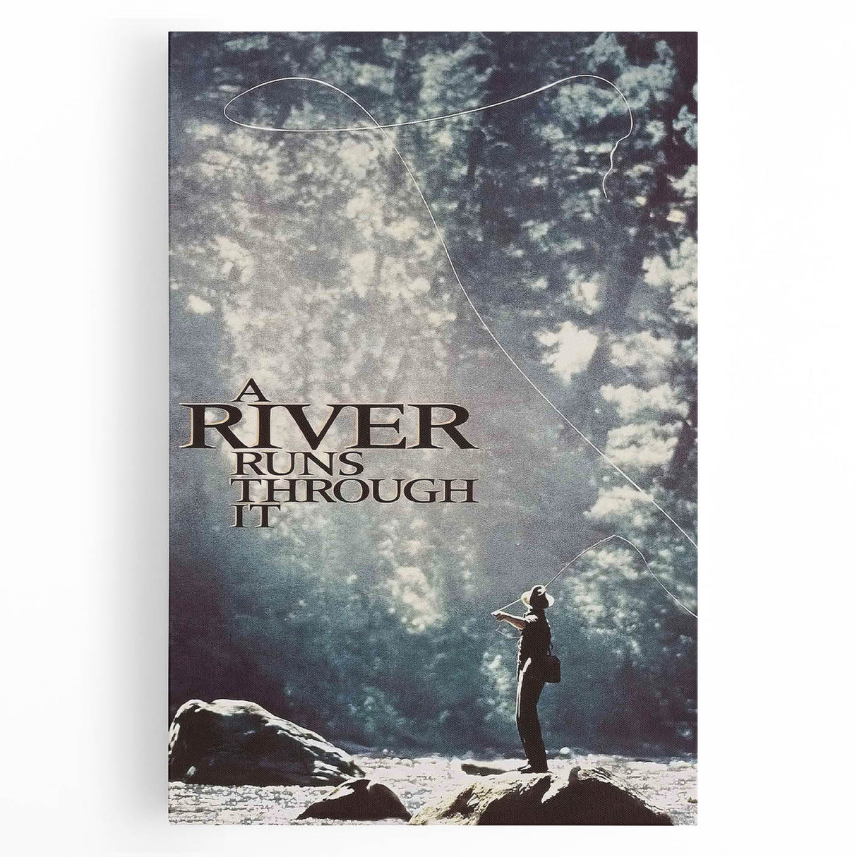 1990s Vintage Movie Poster - Classic 90s Film Art - A River Runs Through It