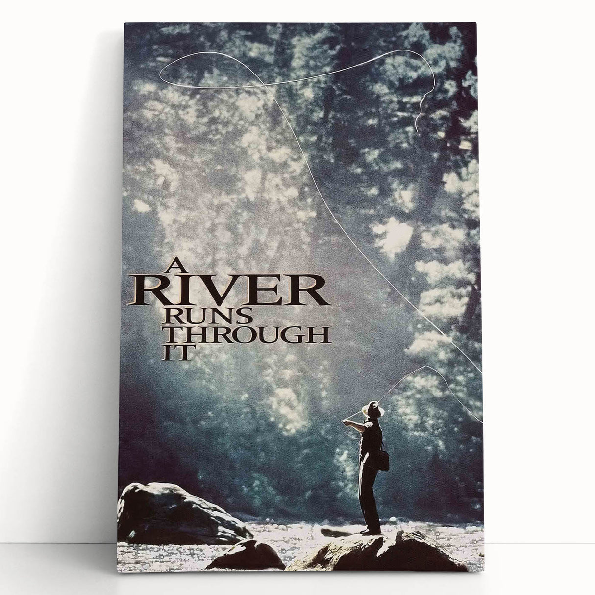 1990s Vintage Movie Poster - Classic 90s Film Art - A River Runs Through It