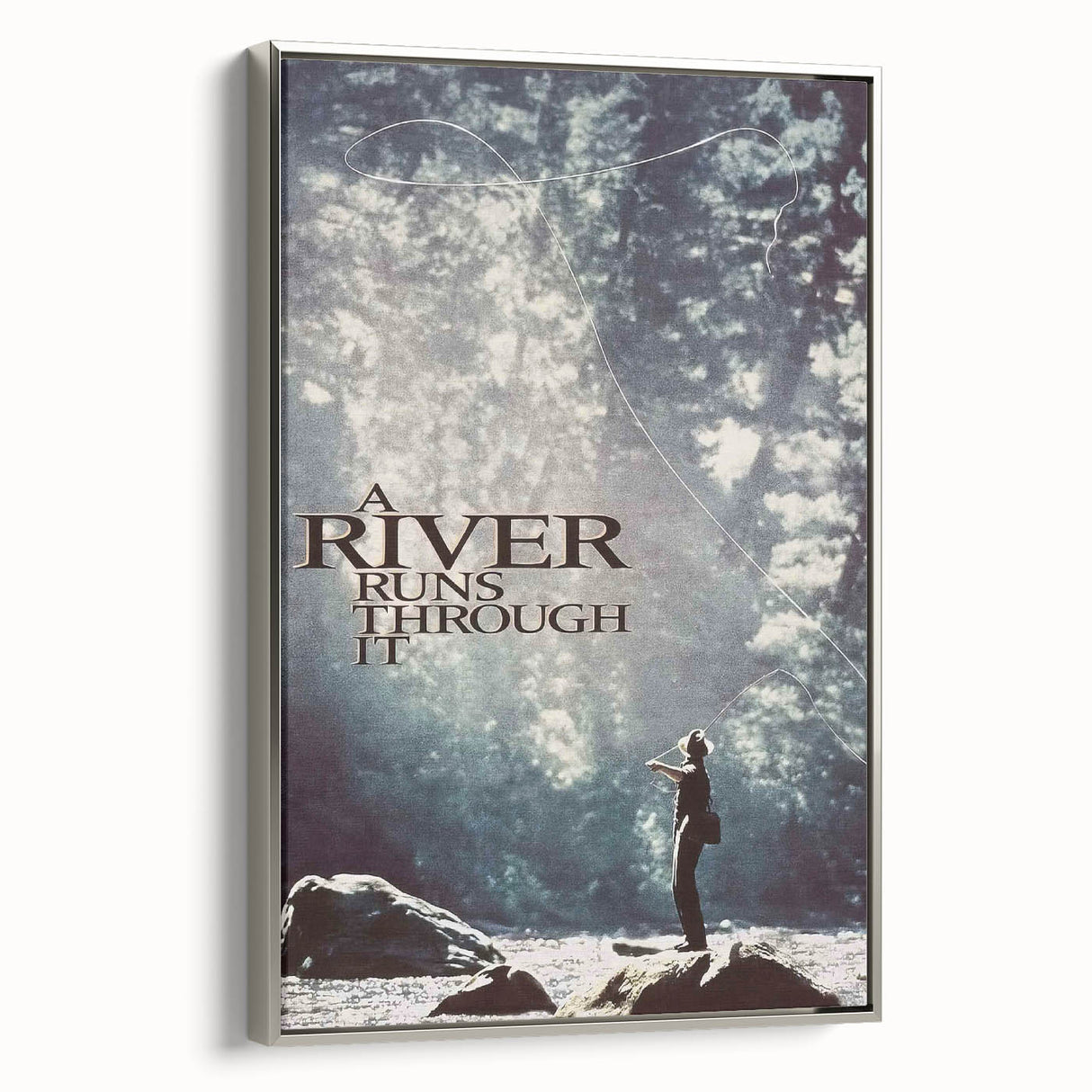 1990s Vintage Movie Poster - Classic 90s Film Art - A River Runs Through It