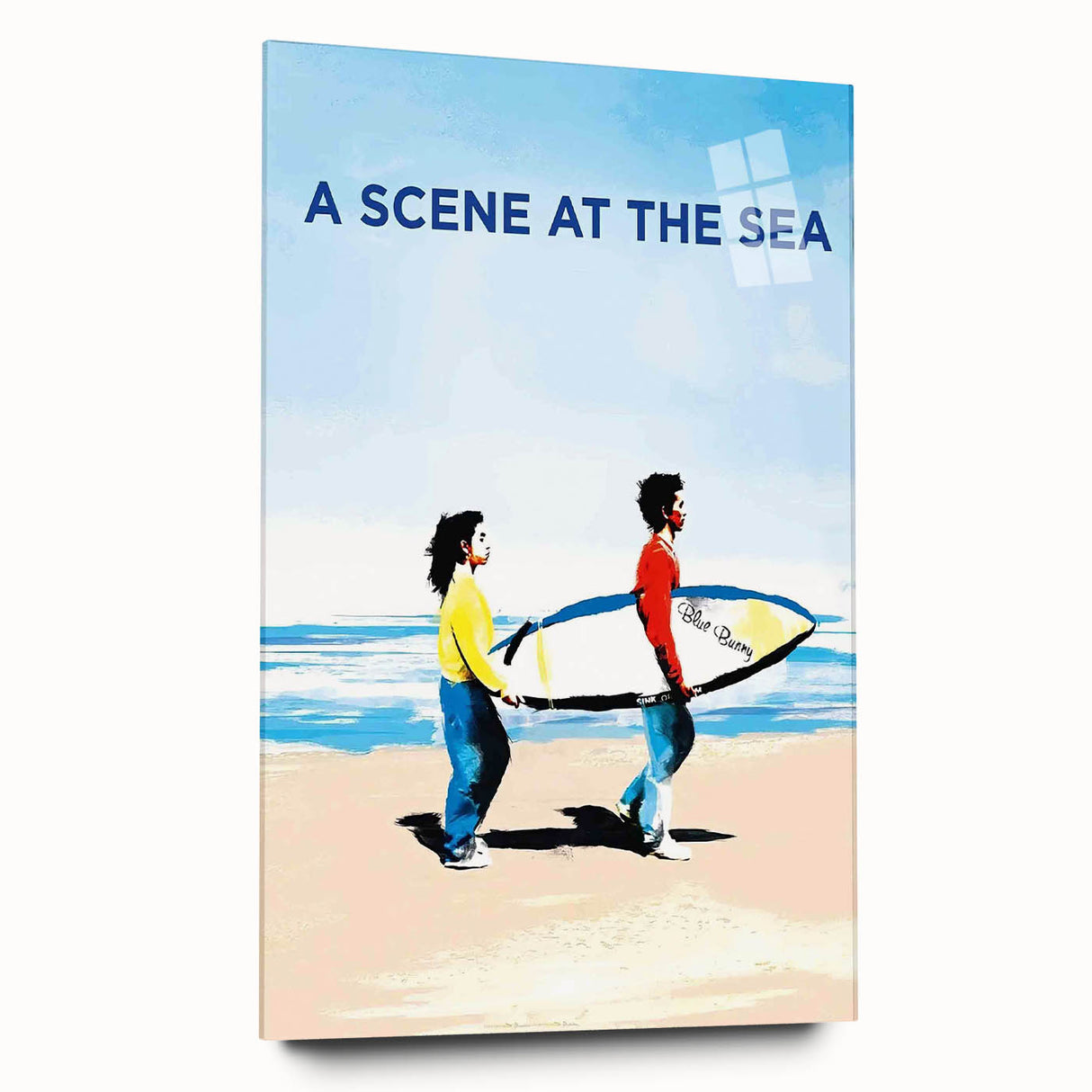 1990s Vintage Movie Poster - Classic 90s Film Art - A Scene at the Sea