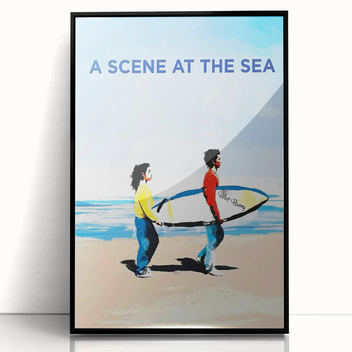 1990s Vintage Movie Poster - Classic 90s Film Art - A Scene at the Sea