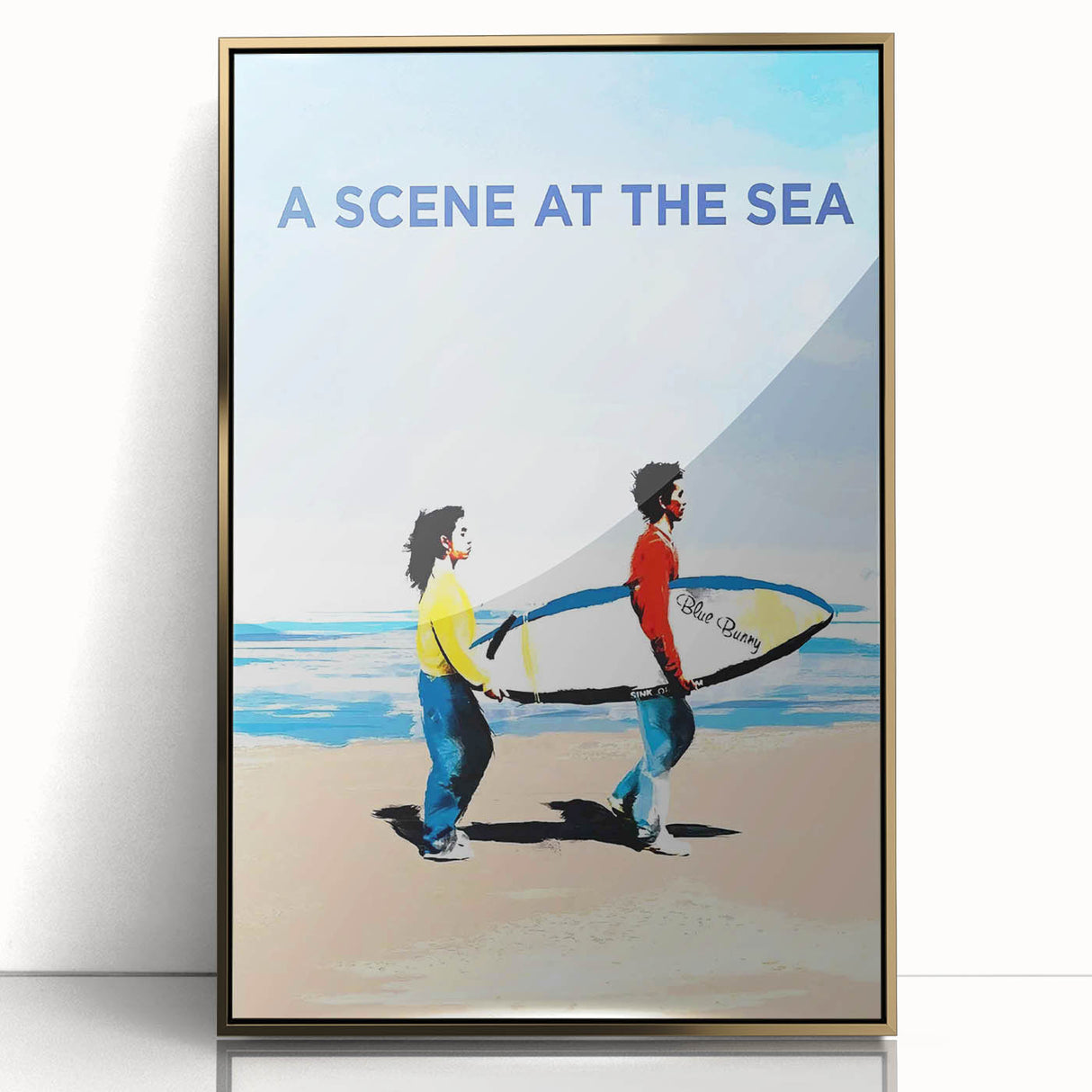 1990s Vintage Movie Poster - Classic 90s Film Art - A Scene at the Sea