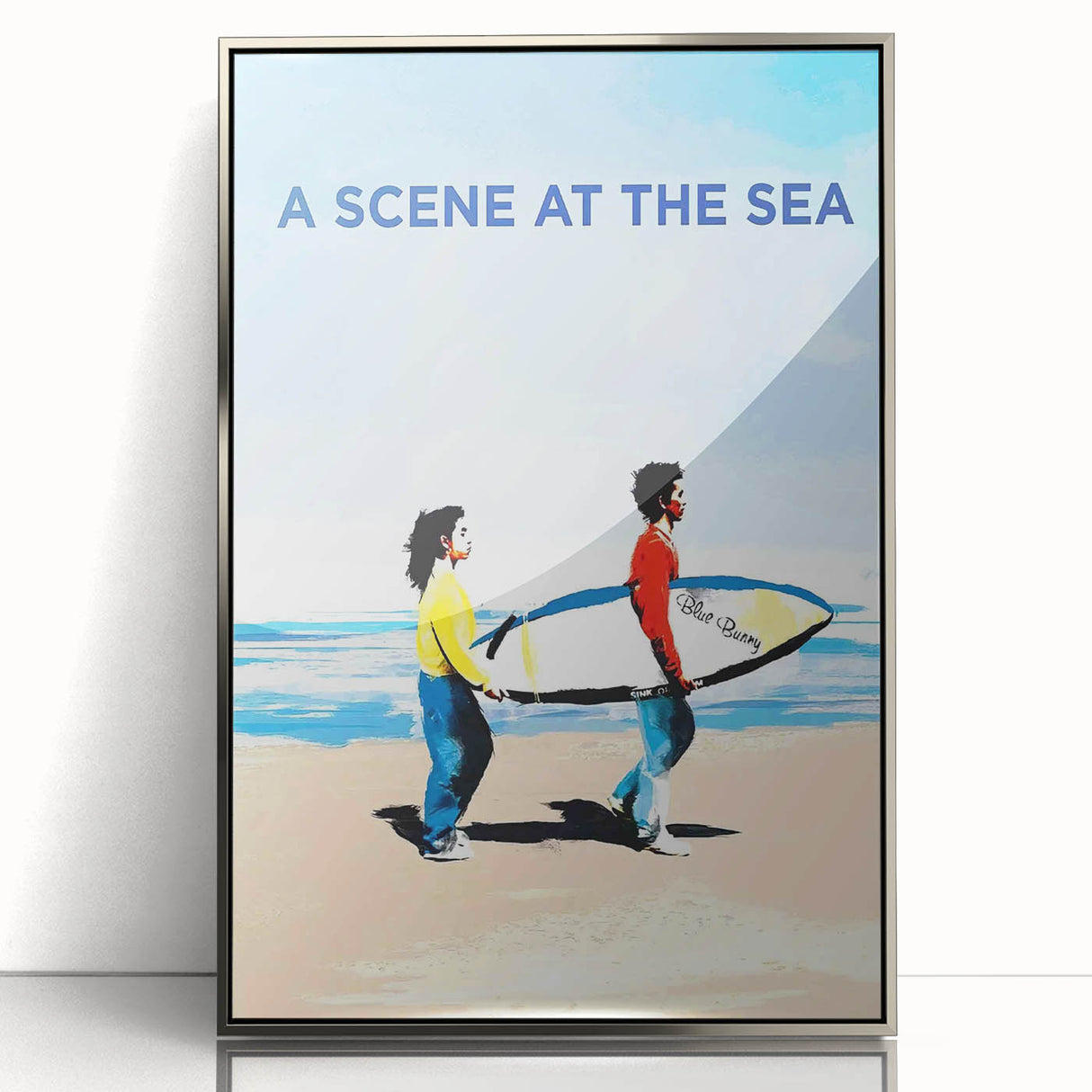 1990s Vintage Movie Poster - Classic 90s Film Art - A Scene at the Sea