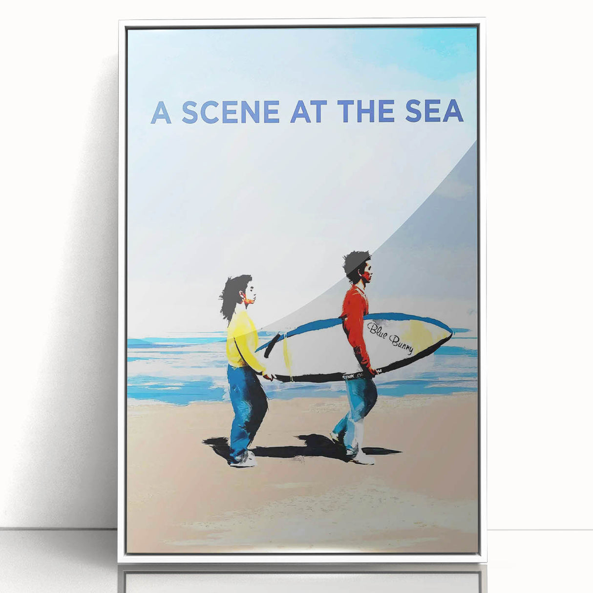 1990s Vintage Movie Poster - Classic 90s Film Art - A Scene at the Sea