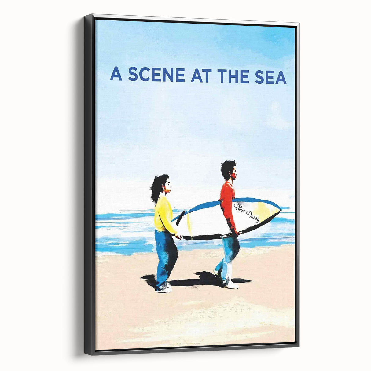 1990s Vintage Movie Poster - Classic 90s Film Art - A Scene at the Sea